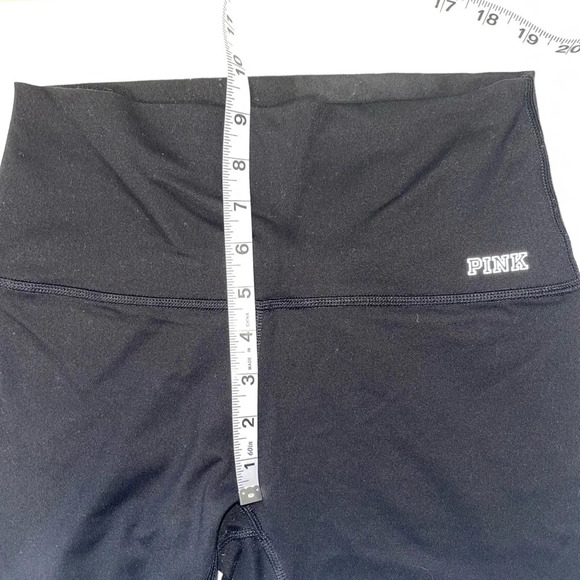 PINK Victoria’s Secret Ultimate Black Mid-rise Athletic Leggings Small Women’s - Picture 9 of 12